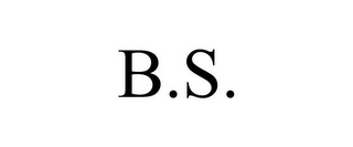 B.S.