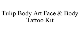 TULIP BODY ART FACE & BODY TATTOO KIT