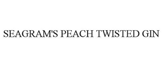 SEAGRAM'S PEACH TWISTED GIN