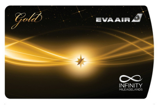 GOLD EVA AIR INFINITY MILEAGELANDS