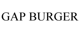 GAP BURGER