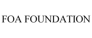 FOA FOUNDATION