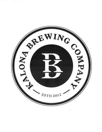 KALONA BREWING COMPANY ESTD 2012 KB