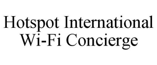 HOTSPOT INTERNATIONAL WI-FI CONCIERGE