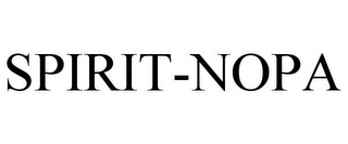 SPIRIT-NOPA