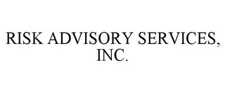 RISK ADVISORY SERVICES, INC.