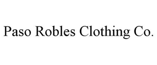 PASO ROBLES CLOTHING CO.