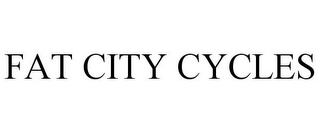 FAT CITY CYCLES