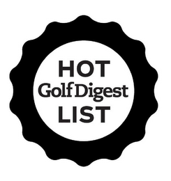 HOT GOLF DIGEST LIST