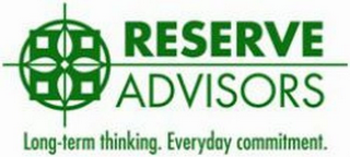 RESERVE ADVISORS LONG-TERM THINKING. EVERYDAY COMMITMENT.