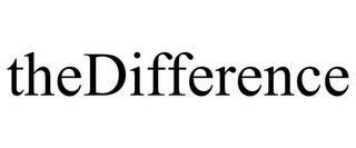 THEDIFFERENCE