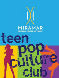 MIRAMAR CULTURAL CENTER ARTSPARK TEEN POP CULTURE CLUB