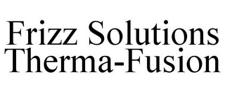 FRIZZ SOLUTIONS THERMA-FUSION