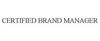 CERTIFIED BRAND MANAGER