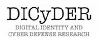 DICYDER DIGITAL IDENTITY AND CYBER DEFENSE RESEARCH