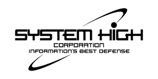SYSTEM HIGH CORPORATION INFORMATION'S BEST DEFENSE