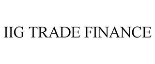 IIG TRADE FINANCE