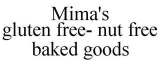 MIMA'S GLUTEN FREE- NUT FREE BAKED GOODS