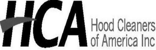 HCA HOOD CLEANERS OF AMERICA INC