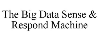 THE BIG DATA SENSE & RESPOND MACHINE