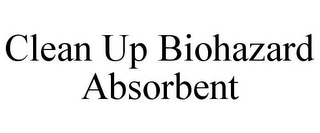 CLEAN UP BIOHAZARD ABSORBENT