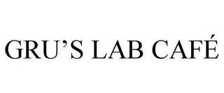 GRU'S LAB CAFÉ
