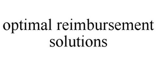 OPTIMAL REIMBURSEMENT SOLUTIONS