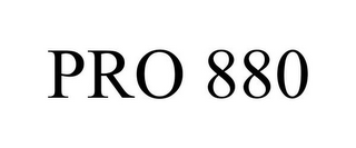 PRO 880