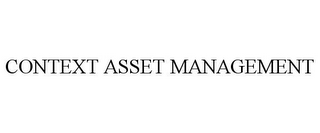 CONTEXT ASSET MANAGEMENT