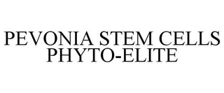 PEVONIA STEM CELLS PHYTO-ELITE