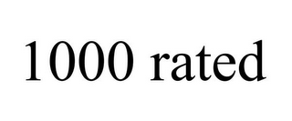 1000 RATED