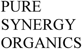 PURE SYNERGY ORGANICS