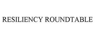 RESILIENCY ROUNDTABLE