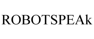 ROBOTSPEAK