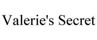 VALERIE'S SECRET