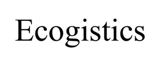 ECOGISTICS