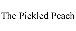 THE PICKLED PEACH