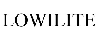 LOWILITE