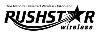 RUSHSTAR WIRELESS THE NATION'S PREFERRED WIRELESS DISTRIBUTOR