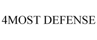 4MOST DEFENSE