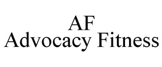 AF ADVOCACY FITNESS