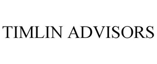 TIMLIN ADVISORS