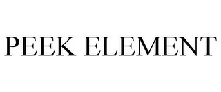 PEEK ELEMENT