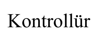 KONTROLLÜR