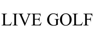 LIVE GOLF