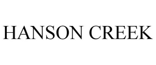HANSON CREEK