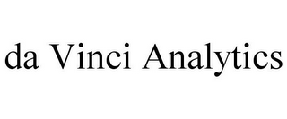 DA VINCI ANALYTICS