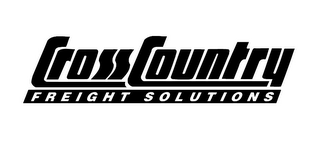 CROSSCOUNTRY FREIGHT SOLUTIONS