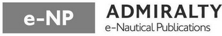 E-NP ADMIRALTY E-NAUTICAL PUBLICATIONS