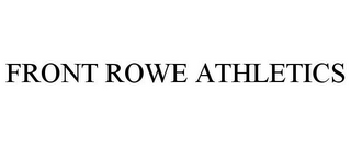 FRONT ROWE ATHLETICS